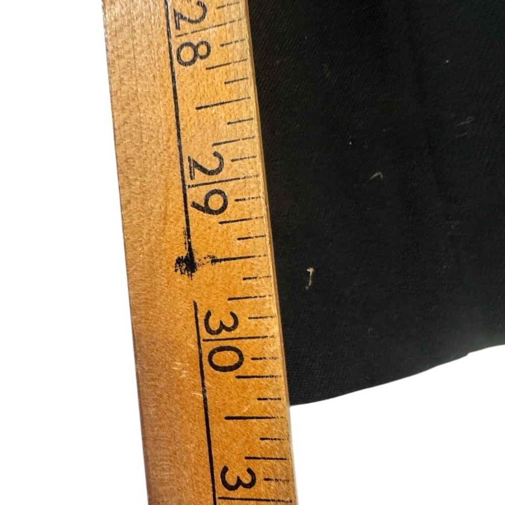 Chicos Black Wide‎ Leg Pants High Rise wide leg Dress Trousers Size 1 work basic - Picture 4 of 6